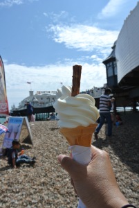 It's called a 99 flake bc it used to be only 99 pence, (mine was 1.95 -__-)